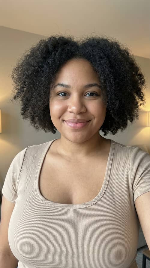 Engaging Portrait of a Woman in Natural Light