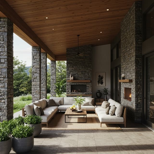 Covered Porch